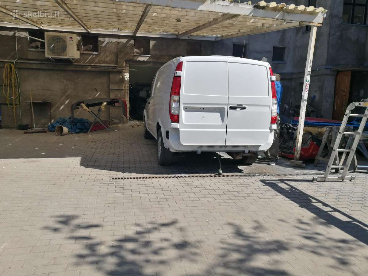 Motociklų, Auto kėbulų remontas lyginimas dažymas - nuotraukos Nr. 13