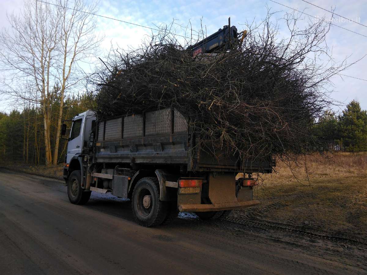 Sunkvežimis su kranu (4x4) nuoma Račiokas nuoma - nuotraukos Nr. 18