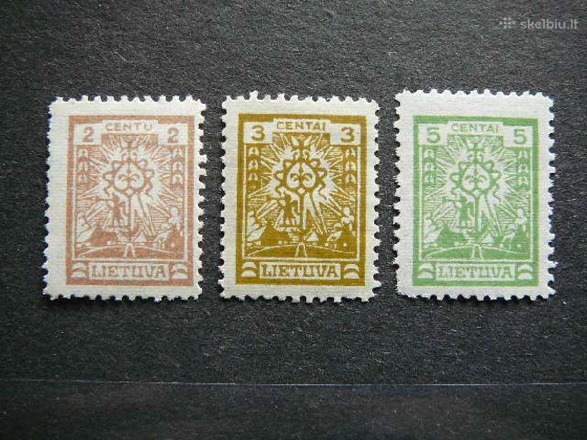 Lietuva 1923 Standartai svarus lit209/1s