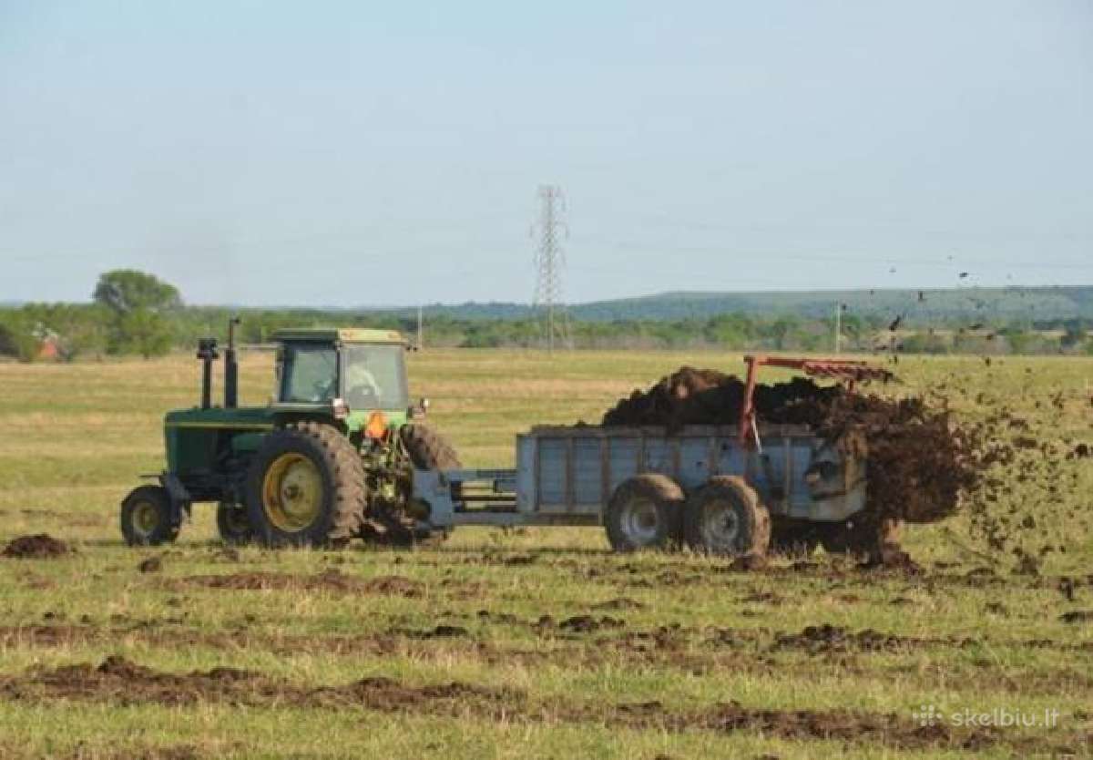 Mėšlas. Parduodu paukščių mėšlą Vievis