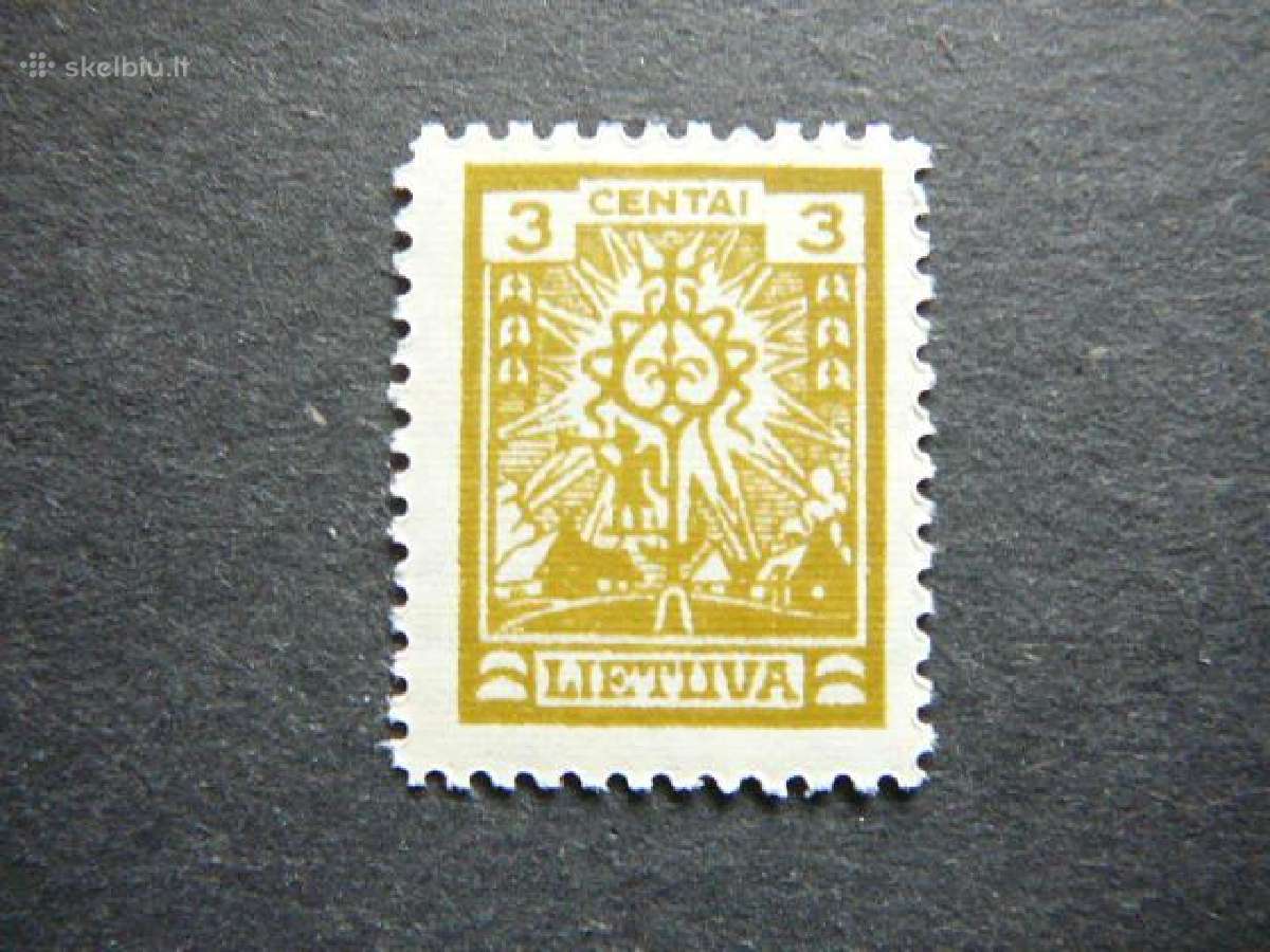 Lietuva 1923 Standartai Mnh lit210s