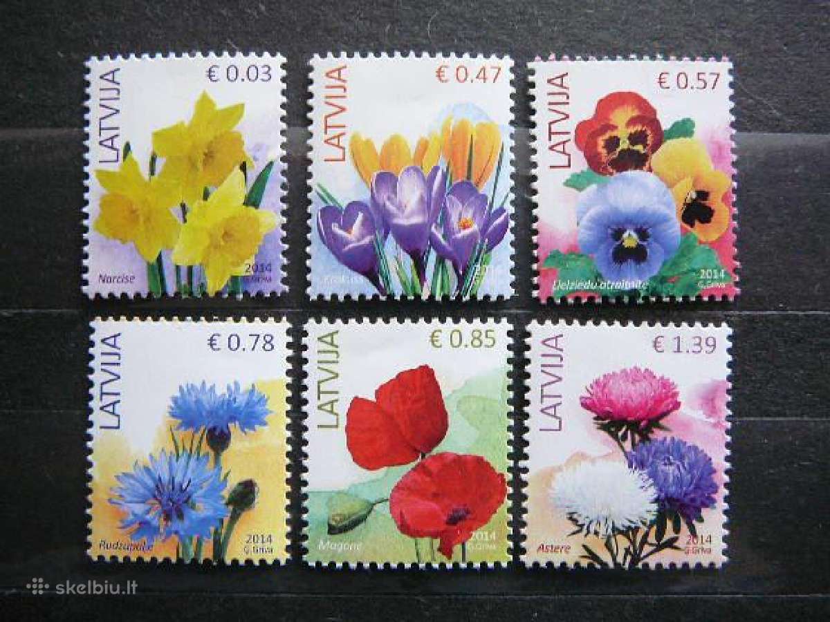Geles Latvija Mnh ltt882