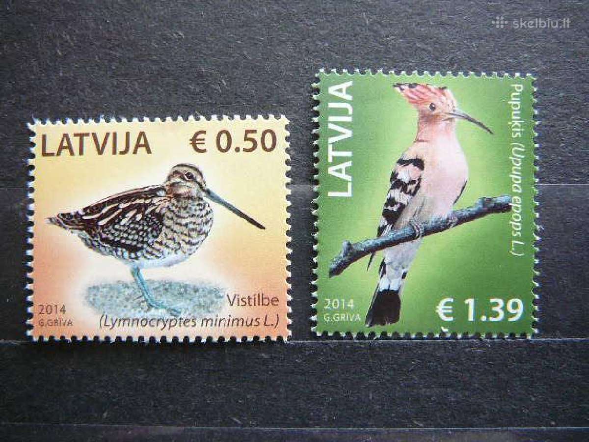 Pauksciai Latvija Mnh ltt907