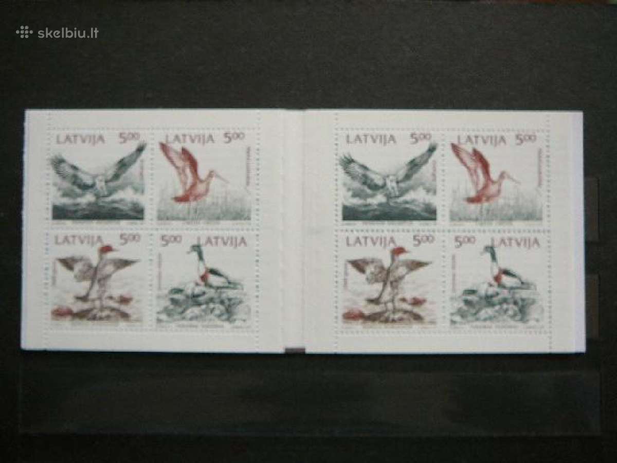 Pauksciai Latvija Mnh ltt340