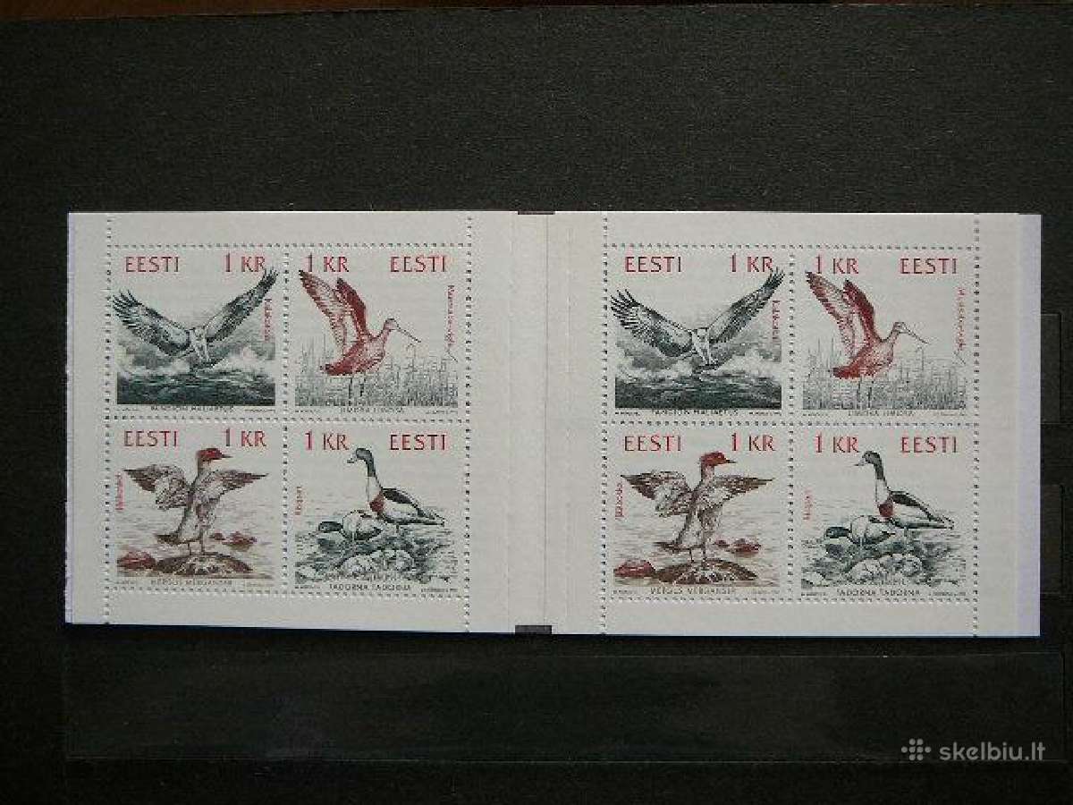 Pauksciai Estija Mnh ltt188