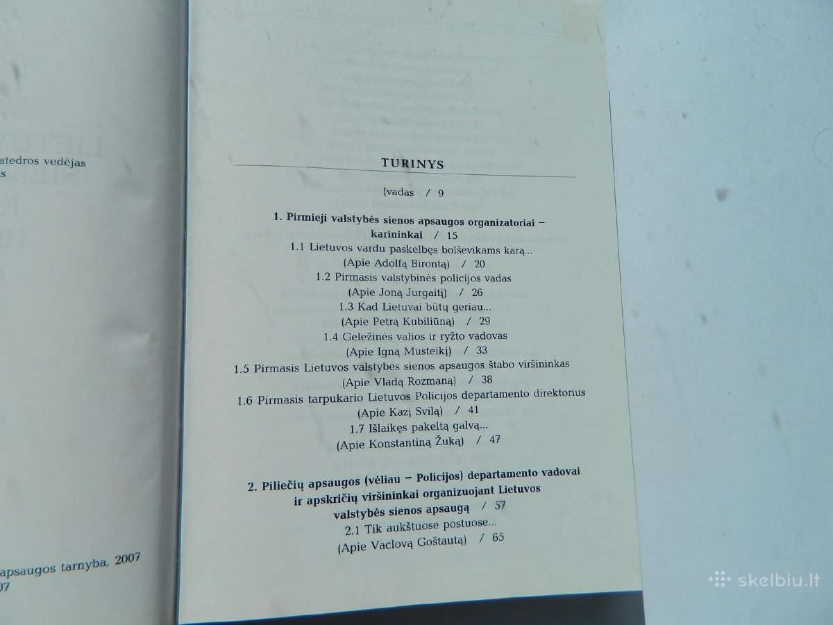 Lietuvos valst.sienos apsaugos karininkai 1918-40 - nuotraukos Nr. 2