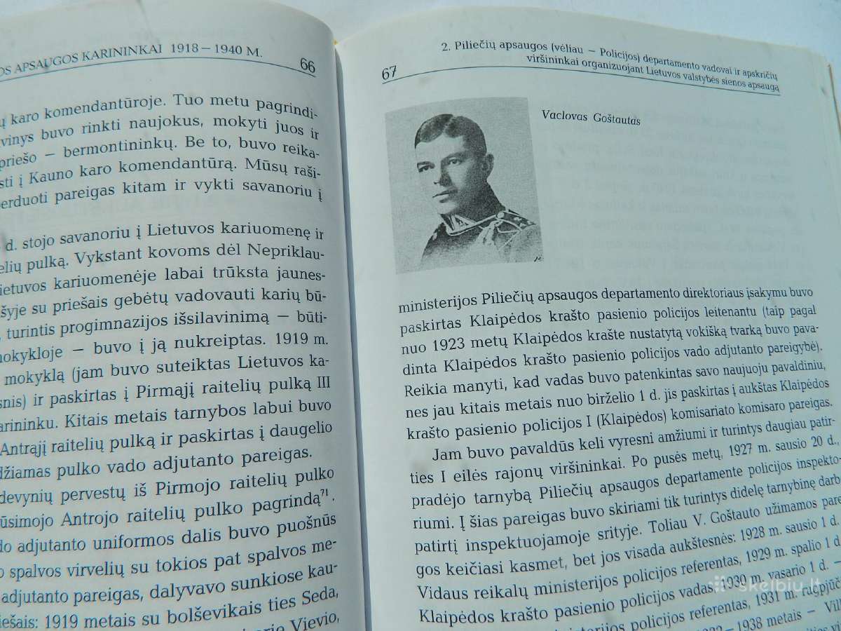 Lietuvos valst.sienos apsaugos karininkai 1918-40 - nuotraukos Nr. 4