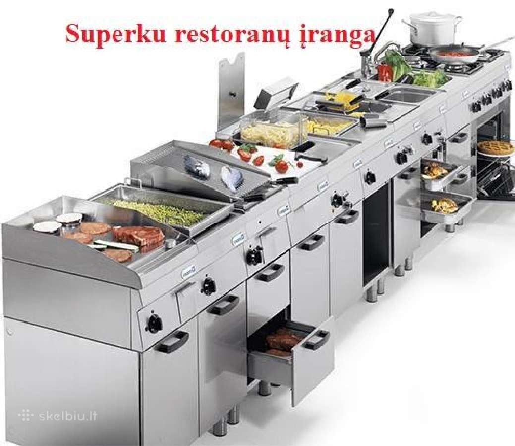 Perku restoranų įranga