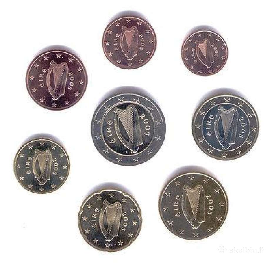 Pigiau Euro monetu pilni Unc kokybes rinkiniai - nuotraukos Nr. 3