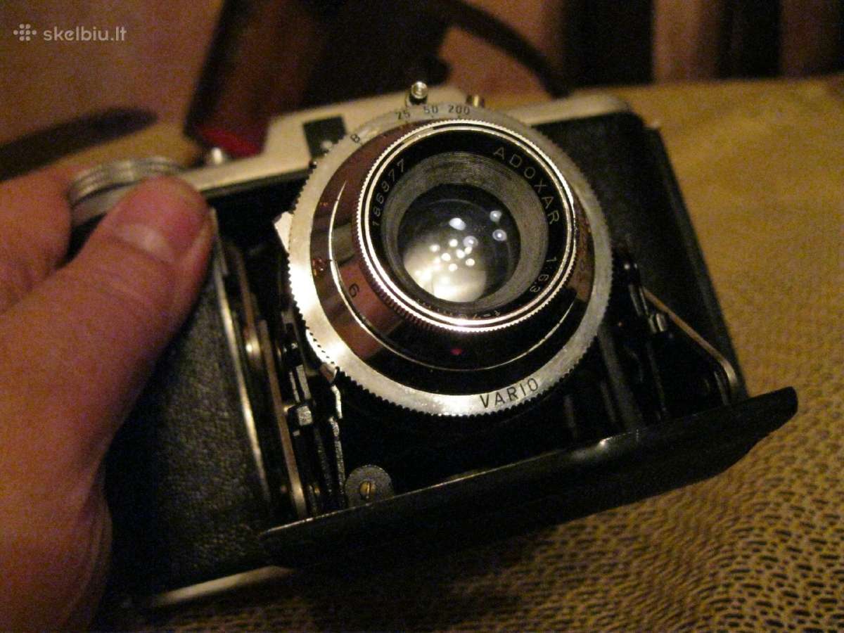 Fotoaparatas Adox Su Kabura. Labai Gero Stovio - nuotraukos Nr. 4