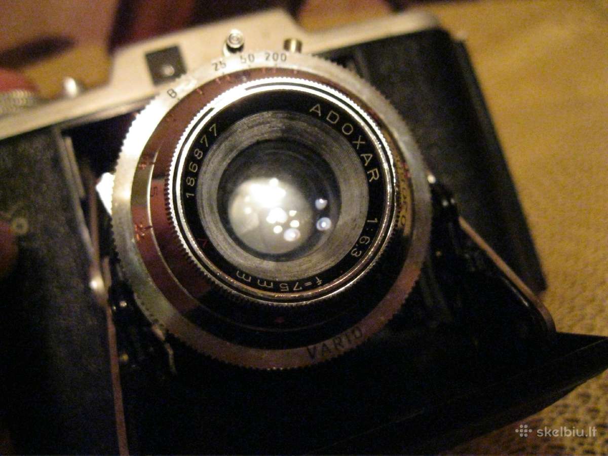 Fotoaparatas Adox Su Kabura. Labai Gero Stovio - nuotraukos Nr. 5