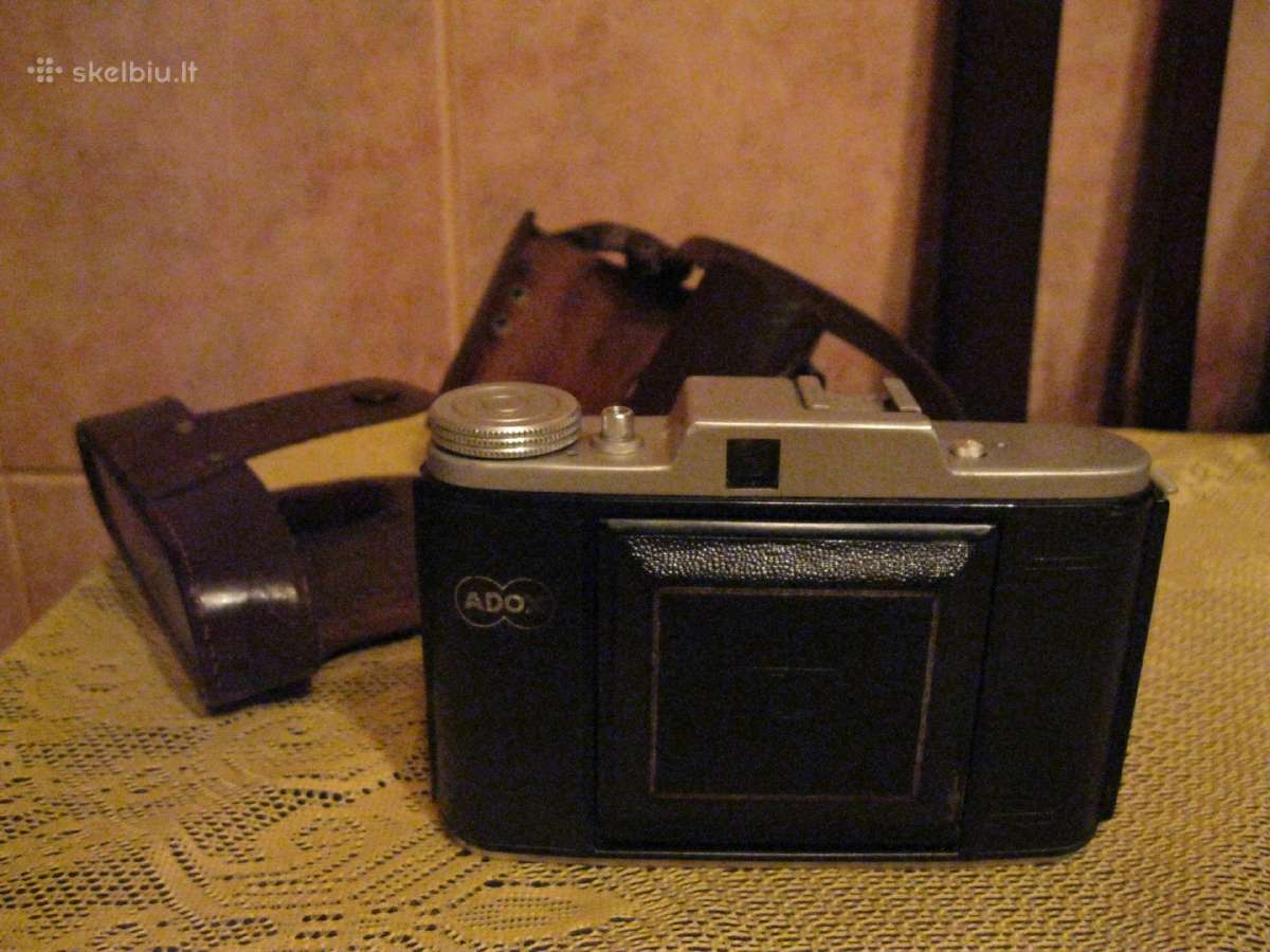 Fotoaparatas Adox Su Kabura. Labai Gero Stovio - nuotraukos Nr. 12