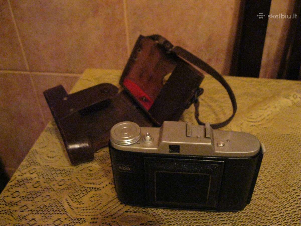 Fotoaparatas Adox Su Kabura. Labai Gero Stovio - nuotraukos Nr. 13