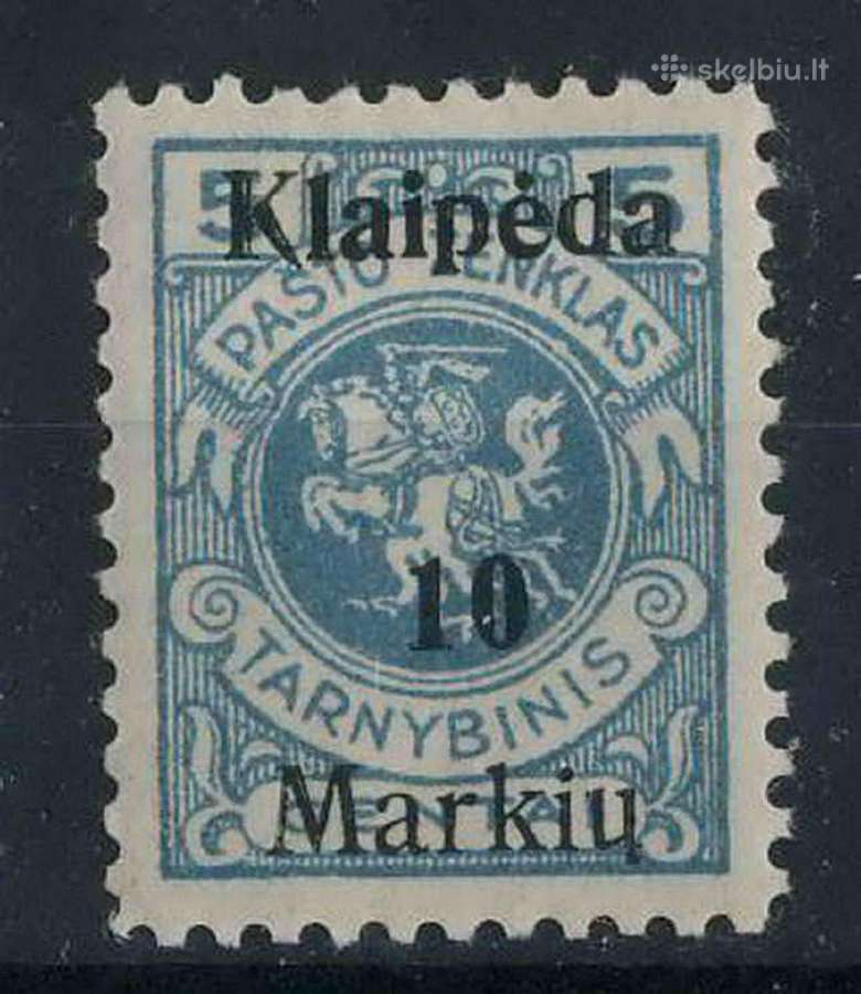 Memelio pašto ženklai