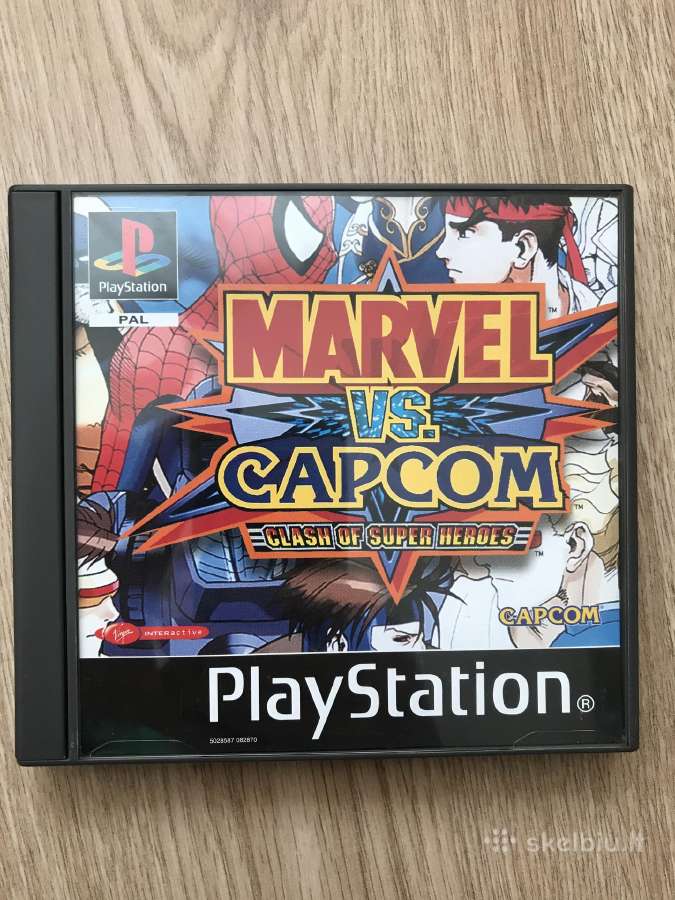 Marvel Vs Capcom Clash Of Super Heroes Ps1, Ps2.