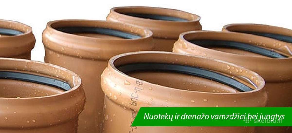 Akcija! Pvc vamzdžiai ir kt. medžiagos gręžiniams - nuotraukos Nr. 4