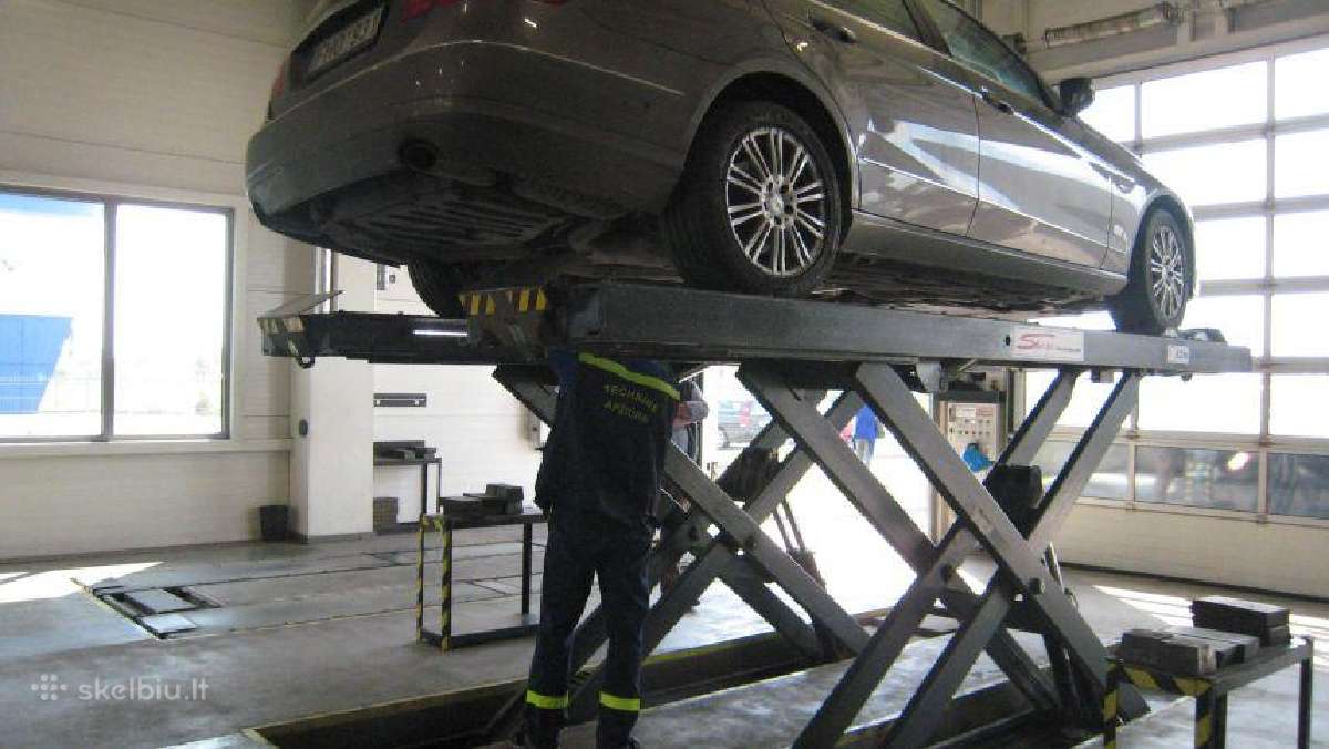 Automobilių paruošimas techninei apžiūrai