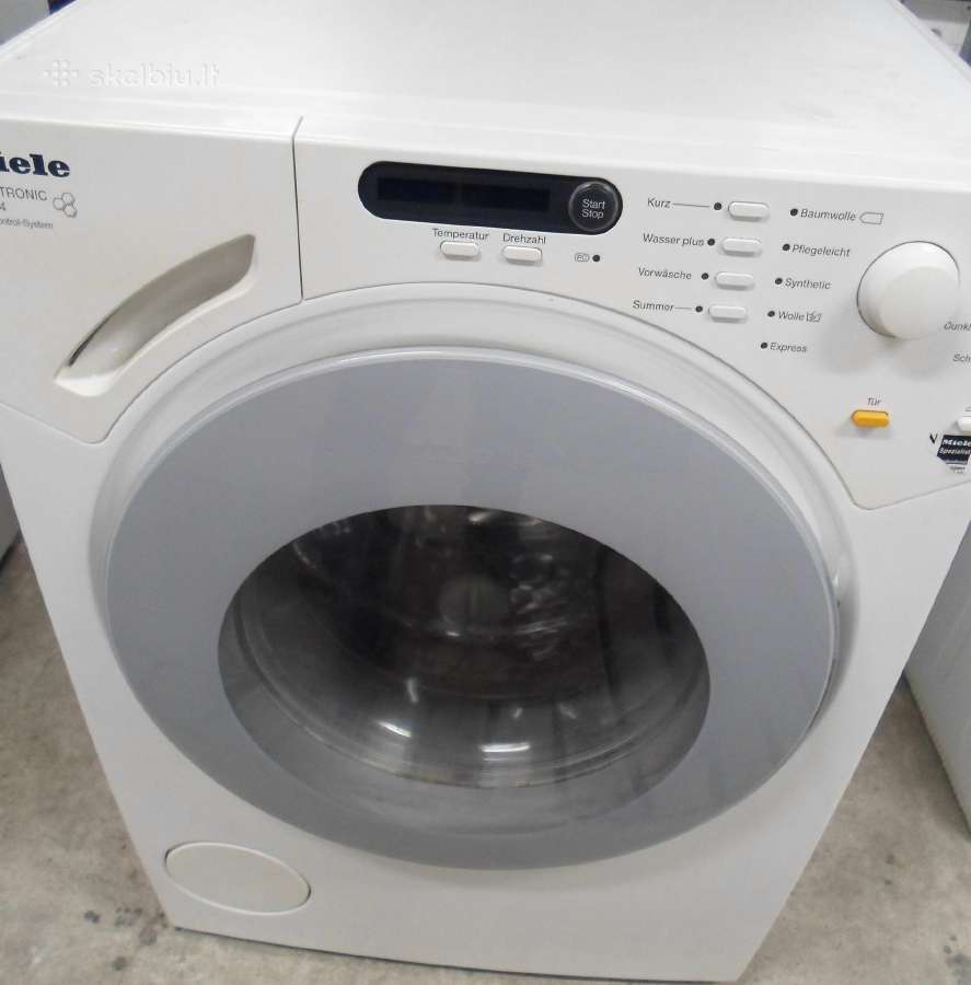 Skalbimo Masina Miele Softtronic Koriniu Bugnu