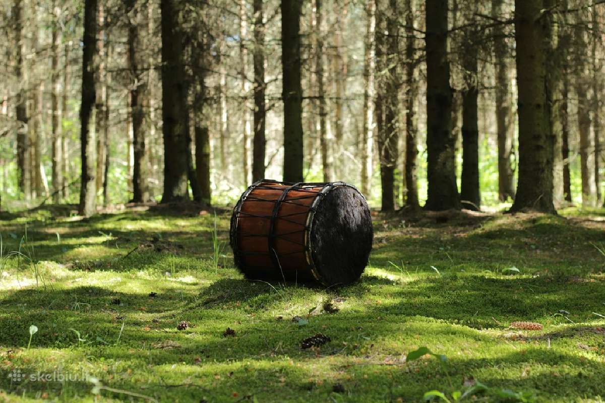 Liaudiškas būgnas - Kelmas - nuotraukos Nr. 5