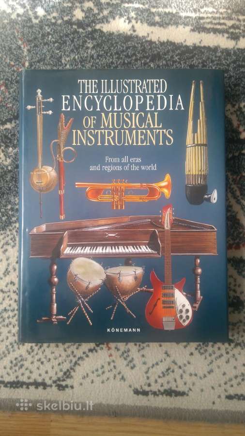 Parduodu muzikos instrumentų enciklopediją