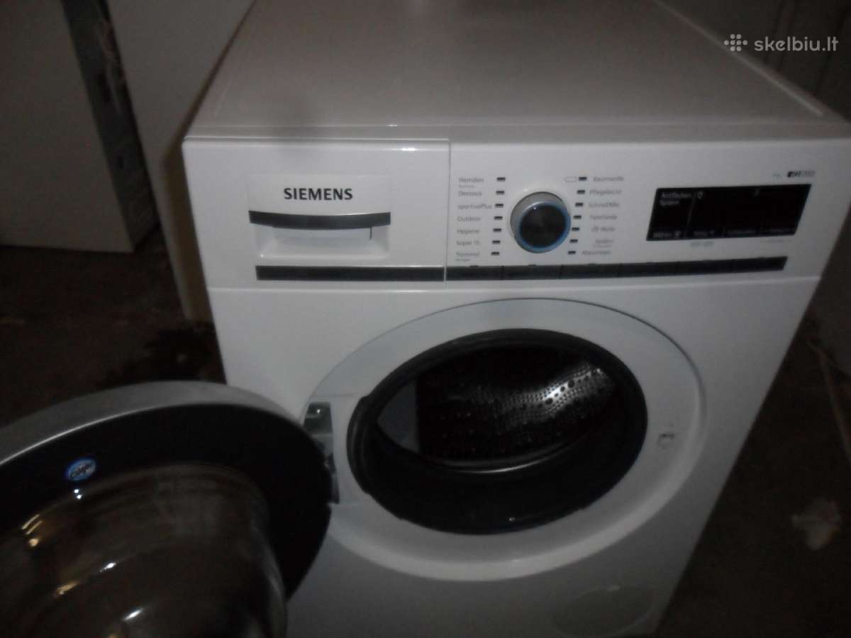 Skalbykle Siemens 9kg - nuotraukos Nr. 6