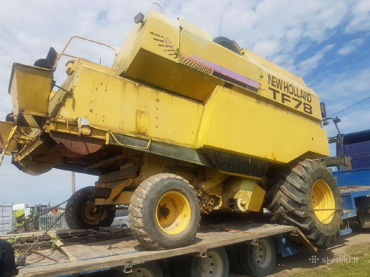 New Holland Tf78 Elektra ardomas dalimis - nuotraukos Nr. 3