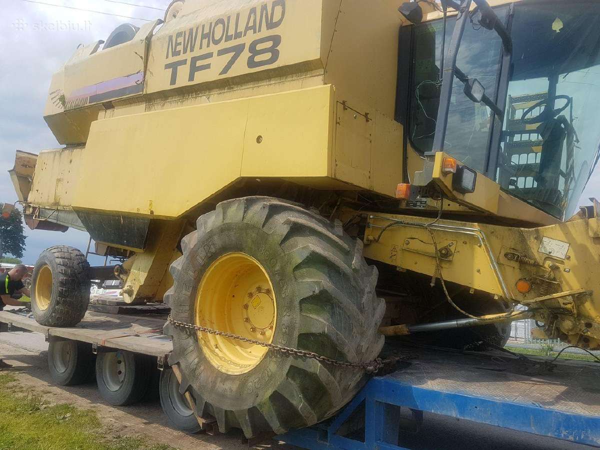New Holland Tf78 Elektra ardomas dalimis - nuotraukos Nr. 4