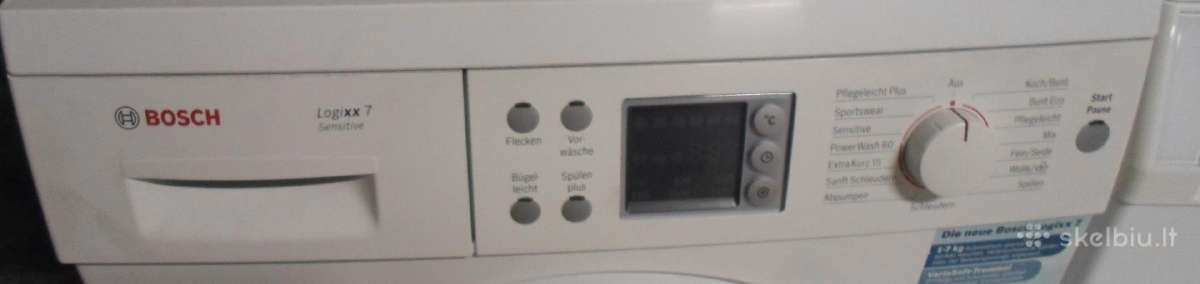 Skalbimo masina Bosch A Klase 7kg - nuotraukos Nr. 3