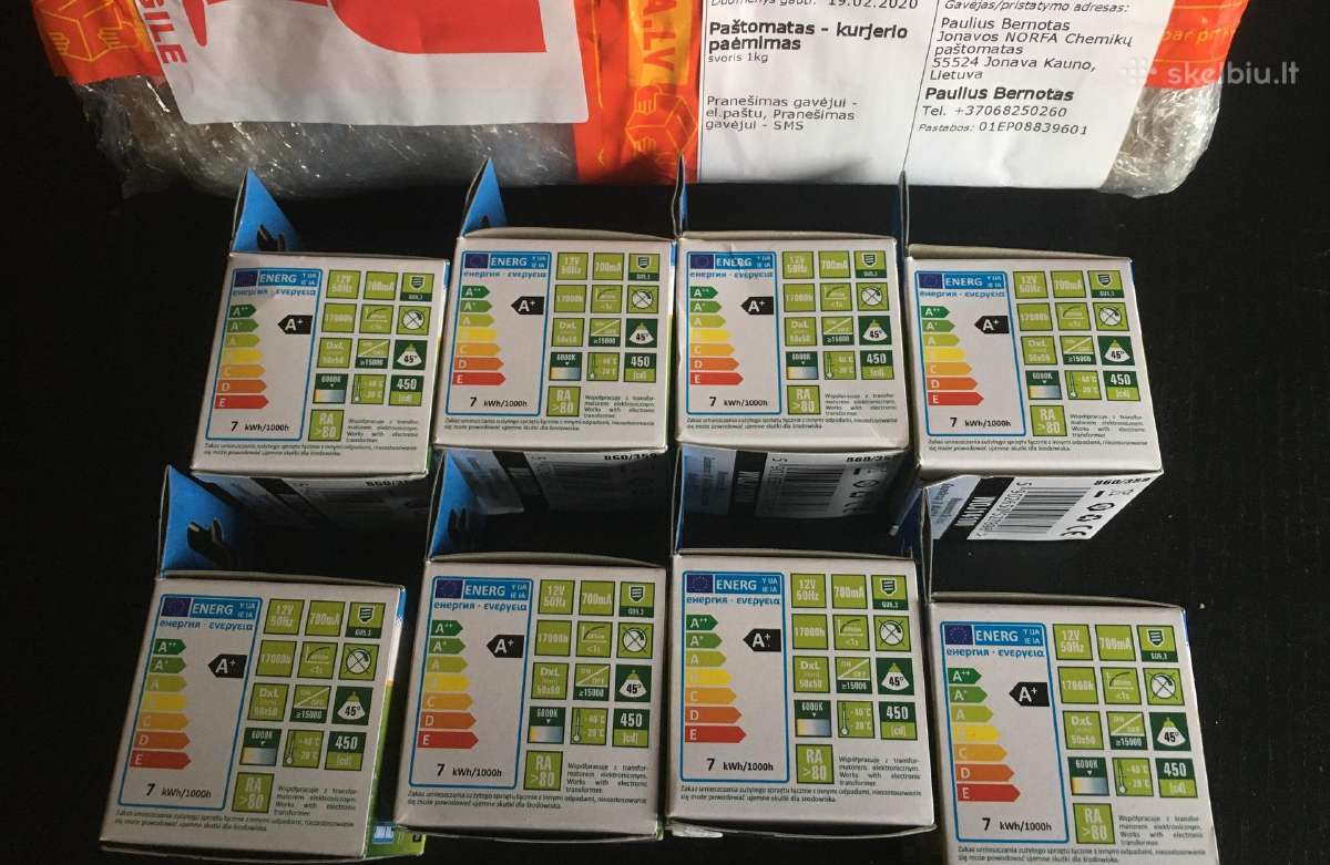 LED lemputės Gu5.3 - nuotraukos Nr. 3
