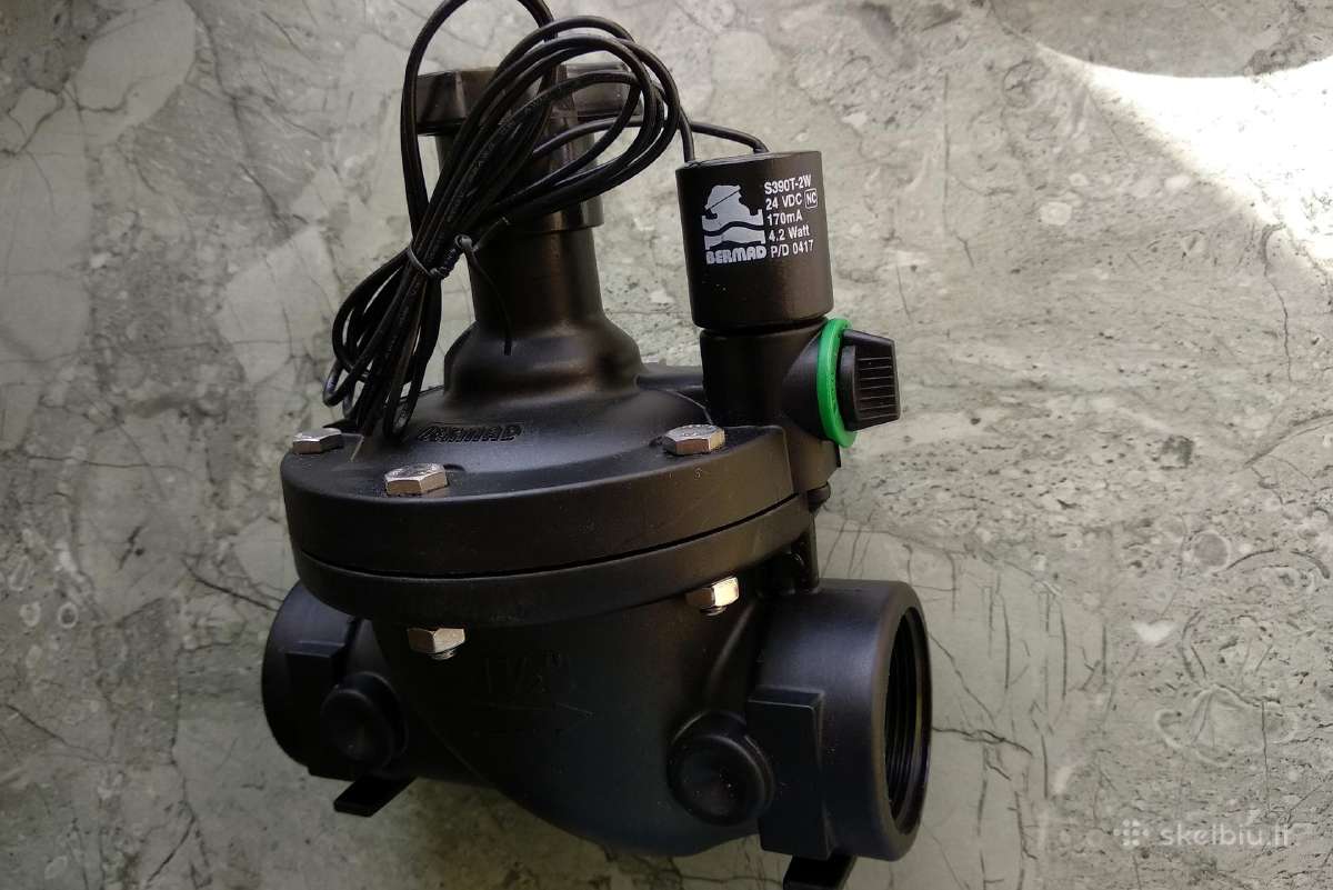 Ventilis elektromagnetinis Bermad Nc Dn40