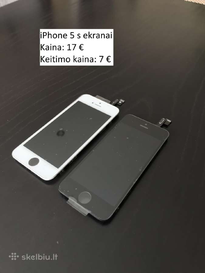 iPhone Ekranai, Baterijos, Dalys, Keitimas - nuotraukos Nr. 3