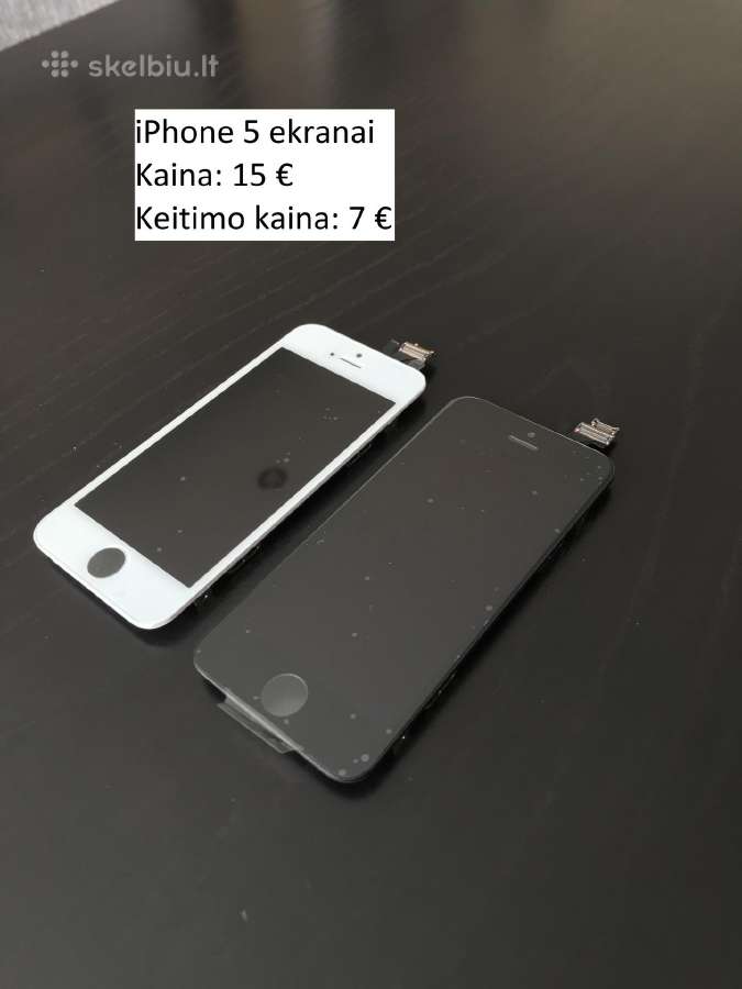 iPhone Ekranai,stikliukai,baterijos,dalys,remontas