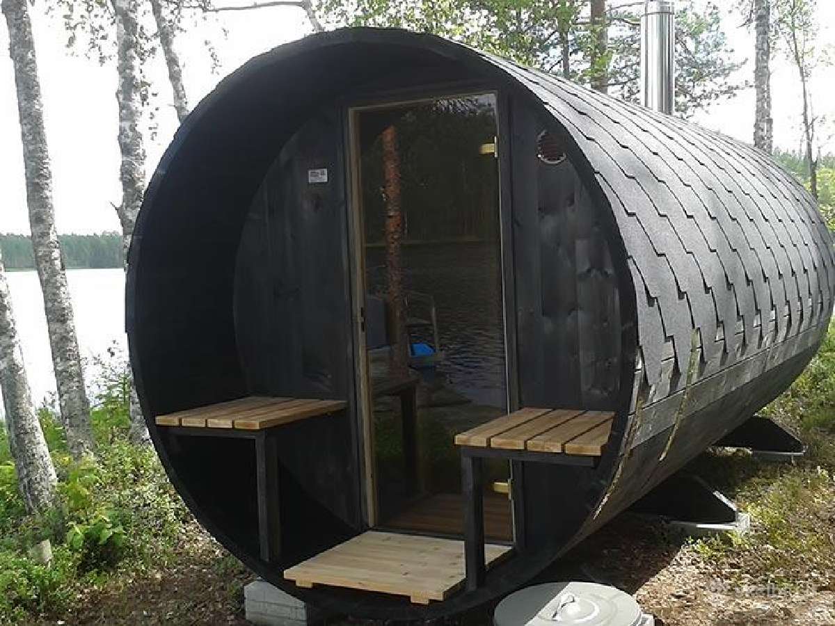 Kempingo namelis, Camping houses, karkasine pirtis - nuotraukos Nr. 7