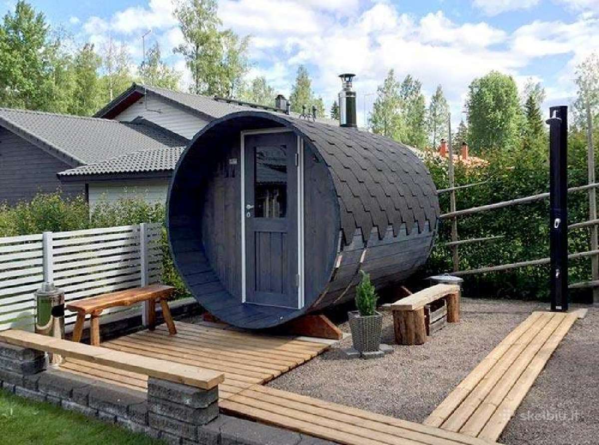 Kempingo namelis, Camping houses, karkasine pirtis - nuotraukos Nr. 8