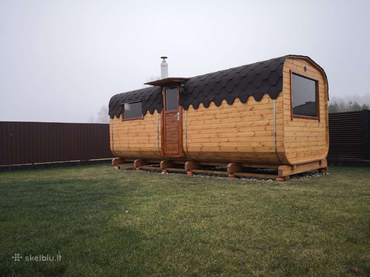 Kempingo namelis, Camping houses, karkasine pirtis - nuotraukos Nr. 4