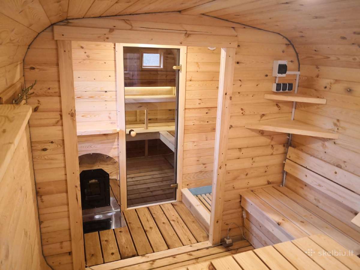 Kempingo namelis, Camping houses, karkasine pirtis - nuotraukos Nr. 5