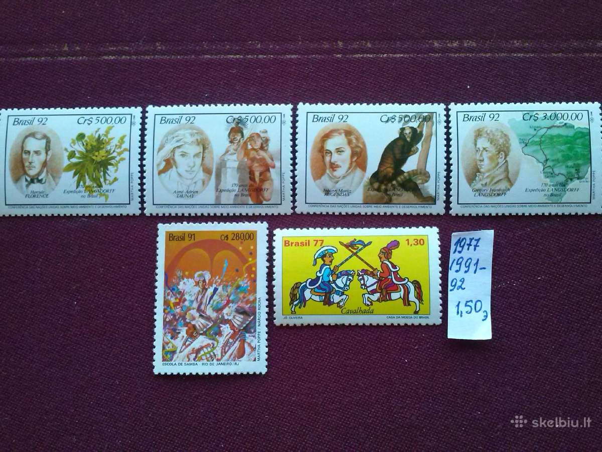 Brazilja 1977,1991-92 m.