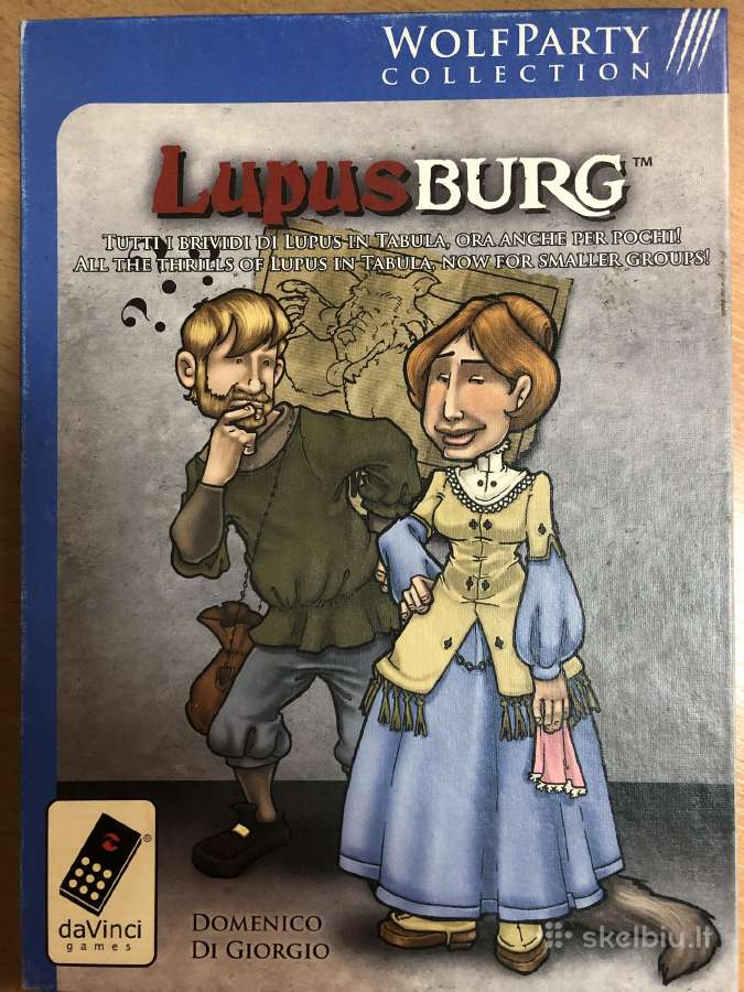 Naujas kortinis žaidimas Lupusburg