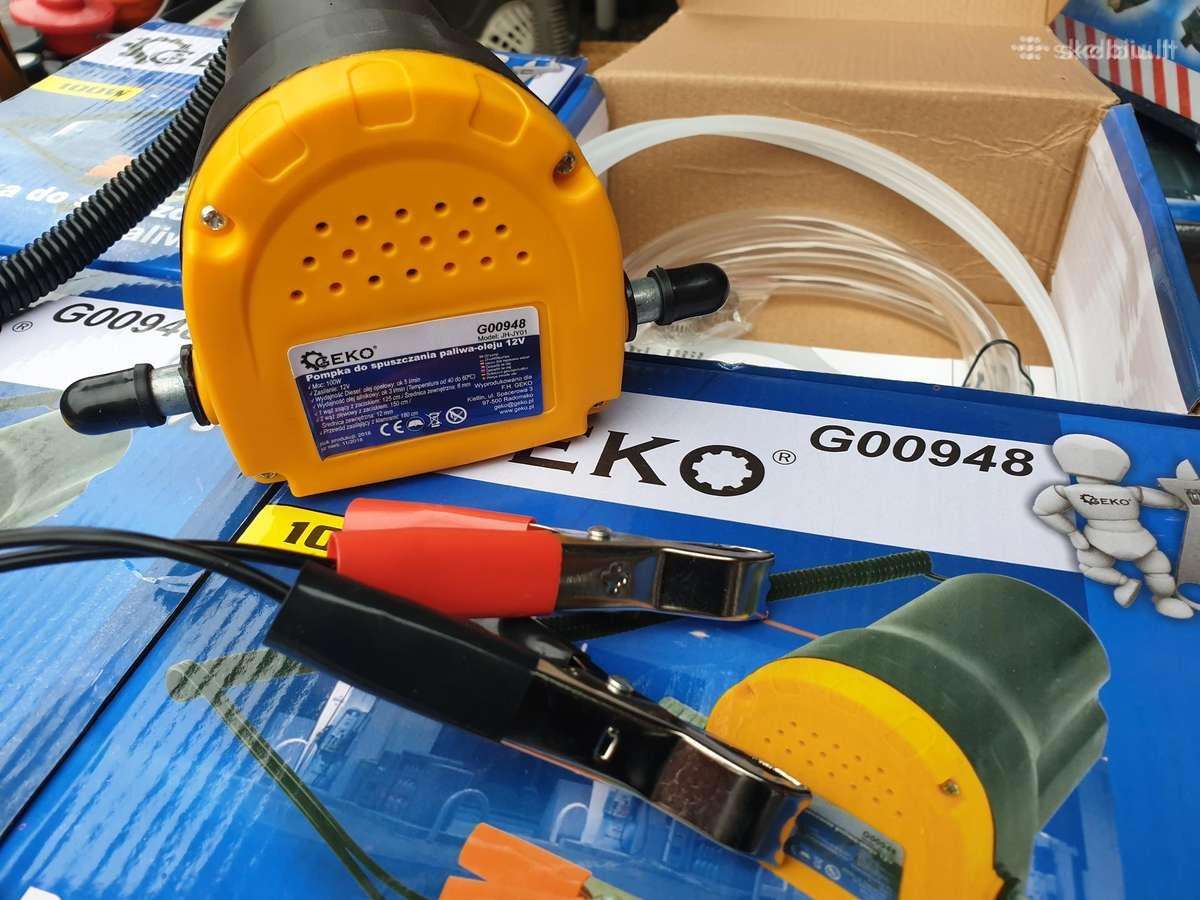Pigiausiai Elektrinis 12v Tepalo/kuro Siurblys! - nuotraukos Nr. 3