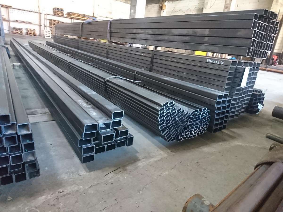 Metaliniai vamzdziai,strypai,lakstai - nuotraukos Nr. 3