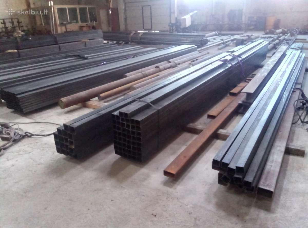 Metaliniai vamzdziai,strypai,lakstai - nuotraukos Nr. 10