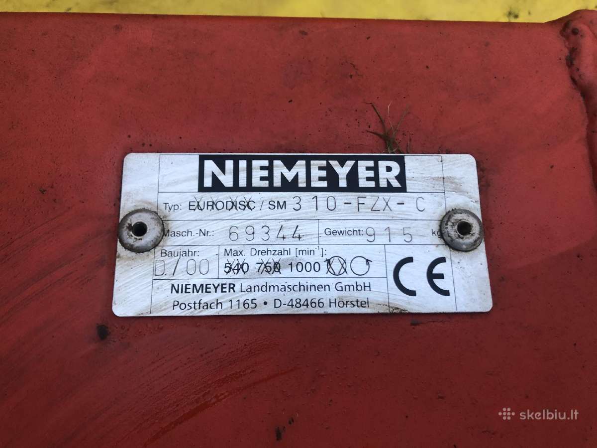 Nemieyer sienspjoves dalimis