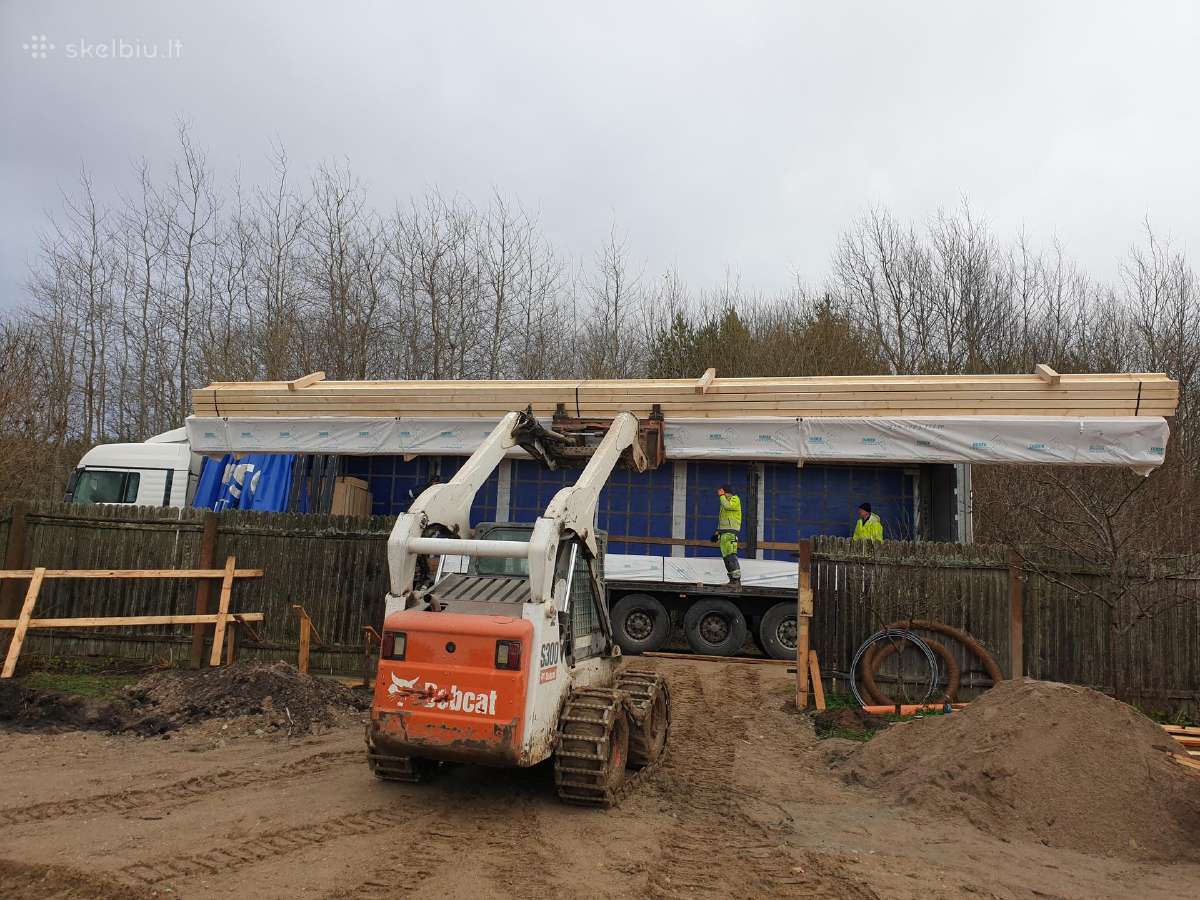 Bobcat ekskavaroriaus ir savivarcio paslaugos - nuotraukos Nr. 17