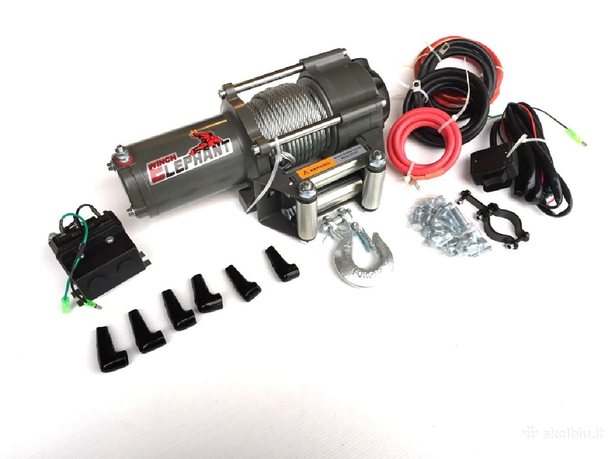 Elektrinės tempimo gervės 3000lb/ 12000lb/ 17000lb - nuotraukos Nr. 7