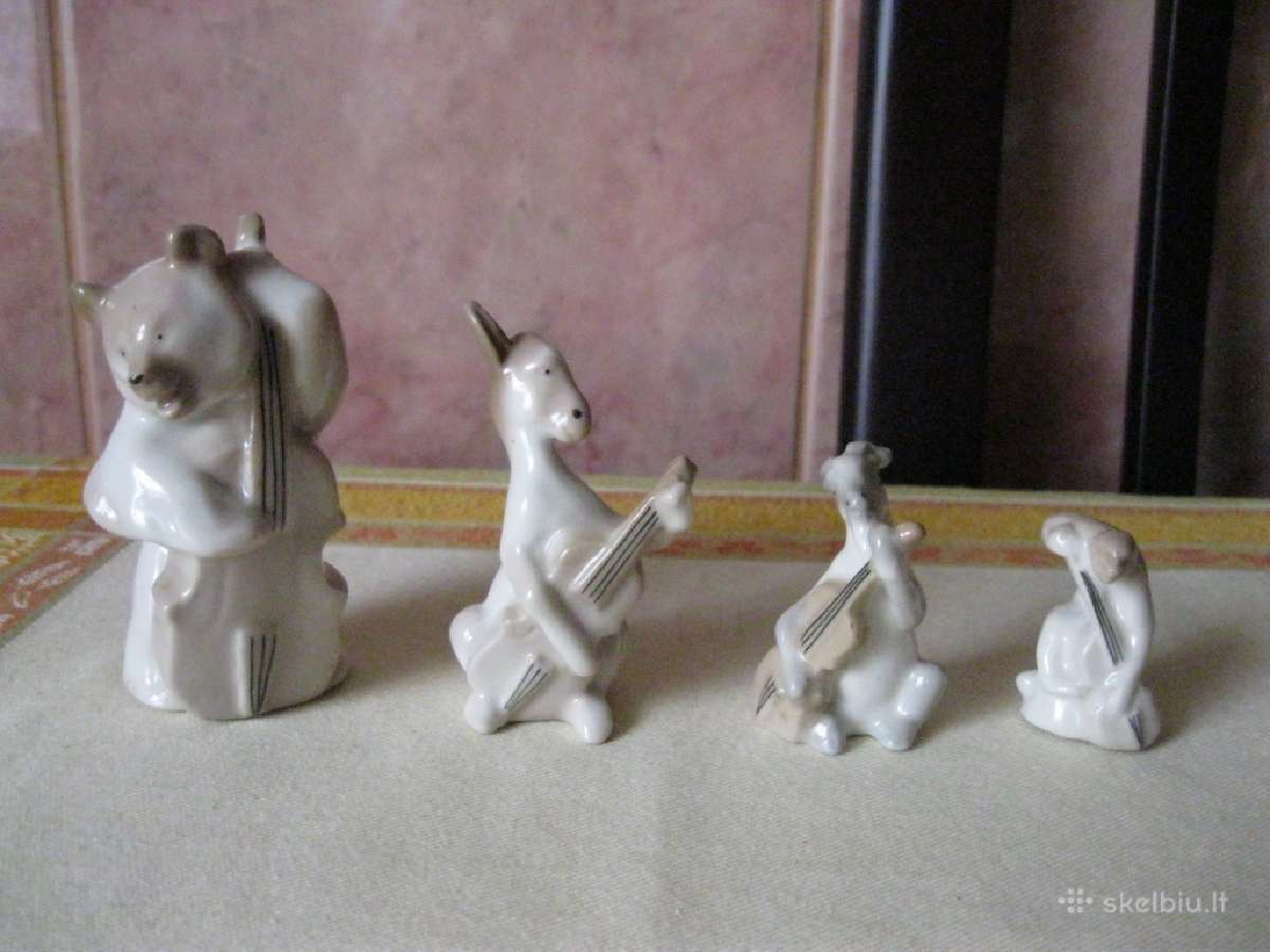 CCCP Porceliano statuleles Kvartetas.