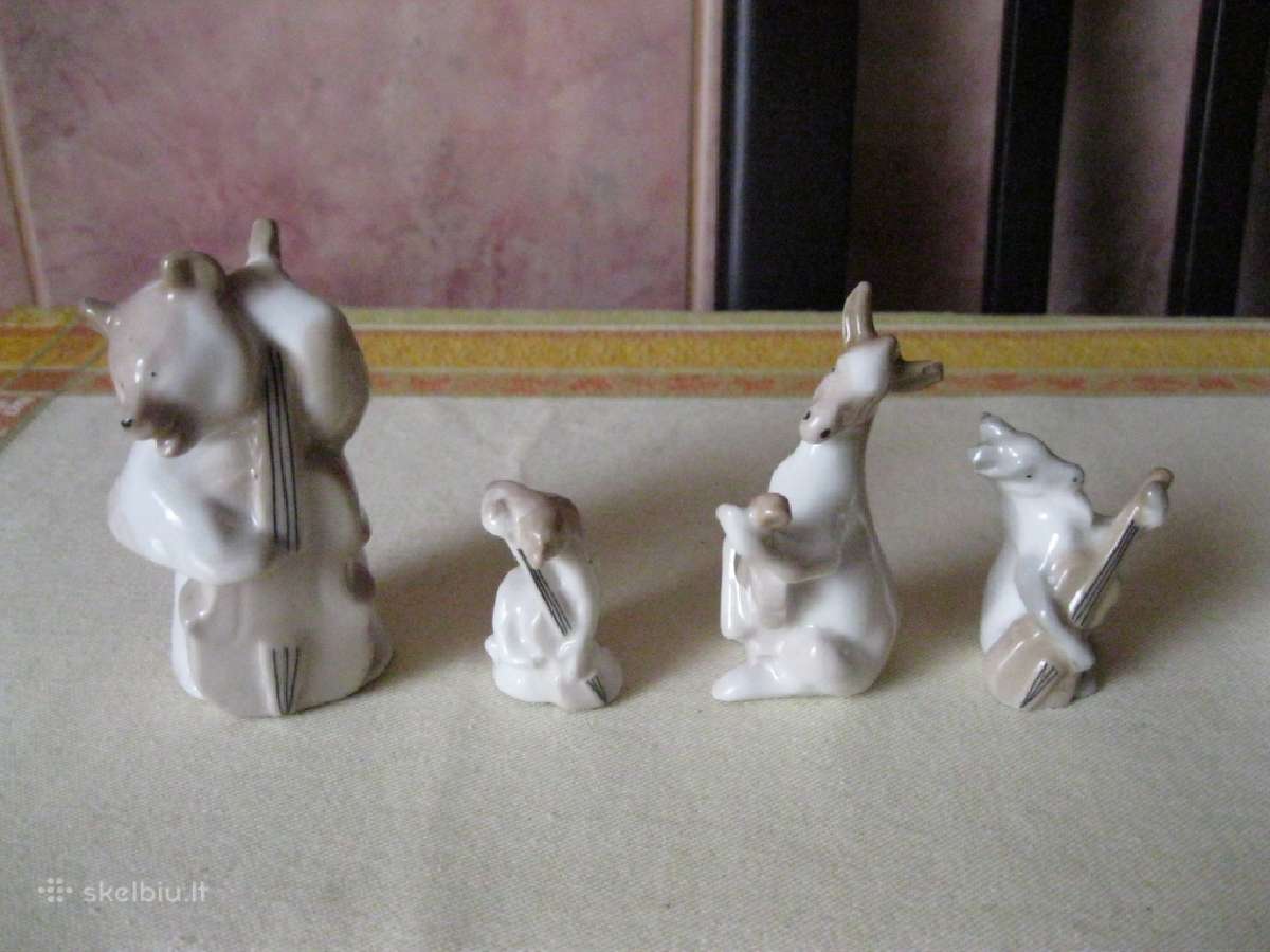 CCCP Porceliano statuleles Kvartetas. - nuotraukos Nr. 4