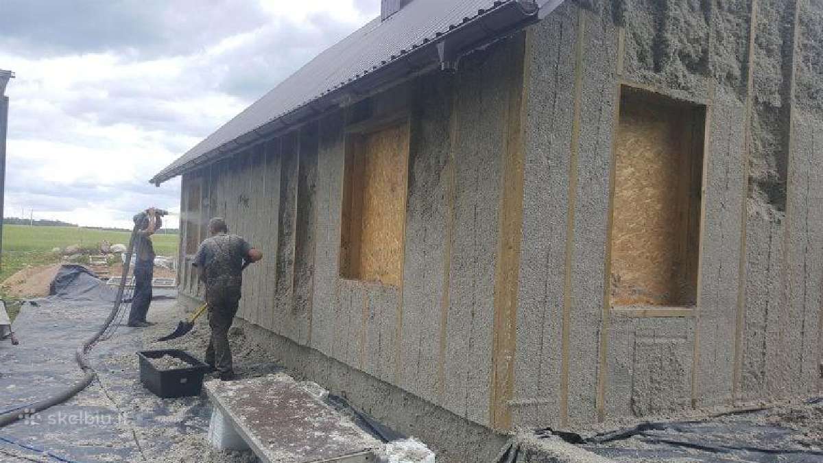 Šiltinimas poliuretanu, termoputa, ekovata, knauf - nuotraukos Nr. 8