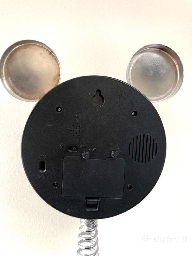 Mickey Mouse laikrodis-žadintuvas - nuotraukos Nr. 4