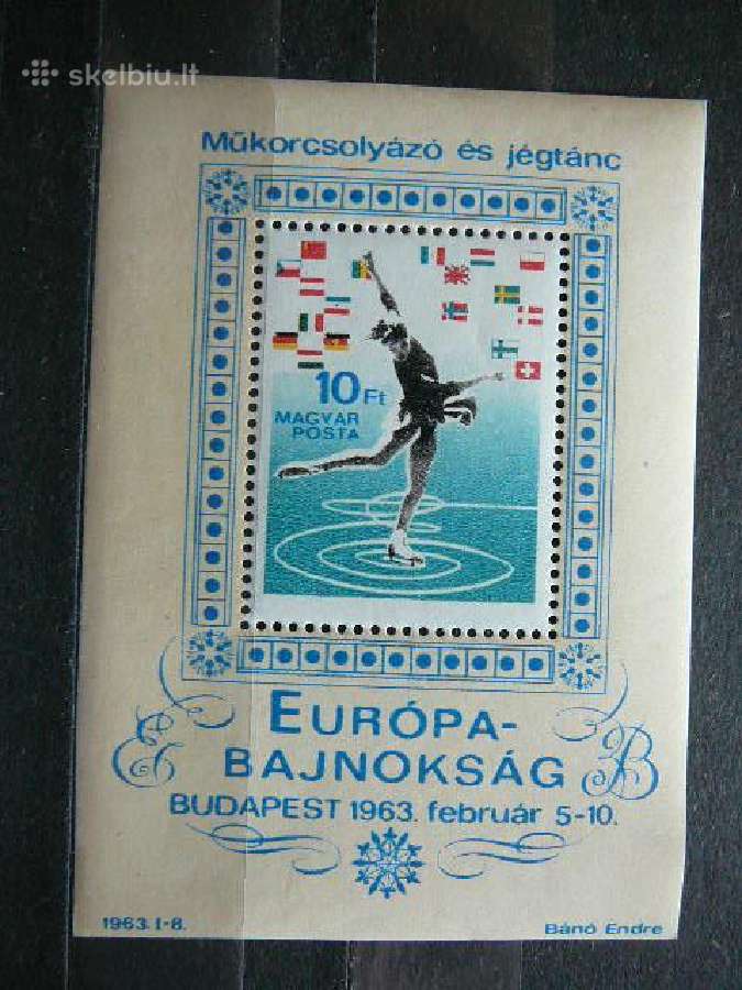 Dailusis ciuozimas Vengrija 1963 Mnh v1905