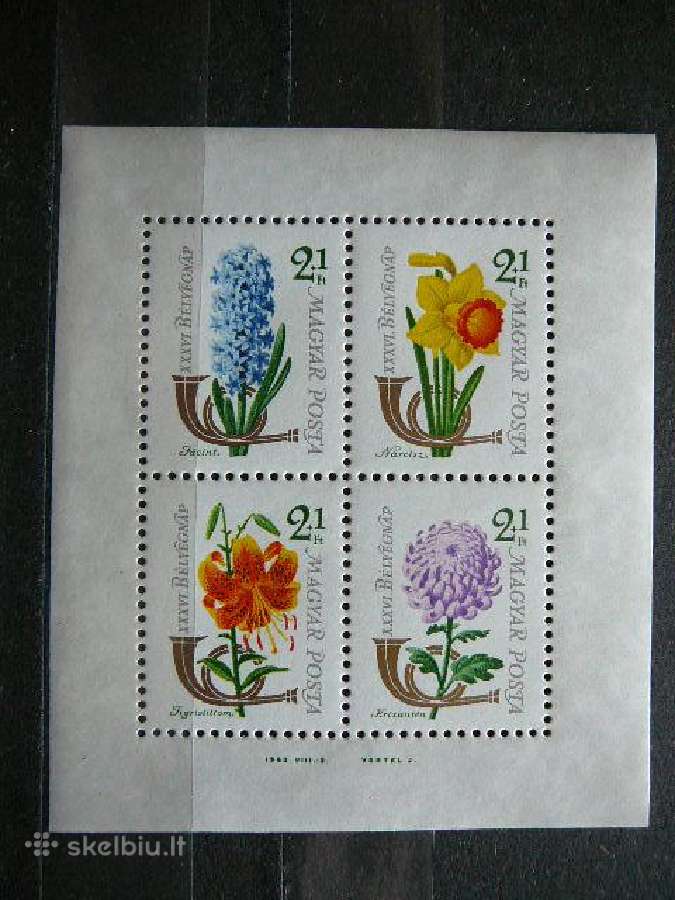 Geles Flora Vengrija 1963 Mnh v1971